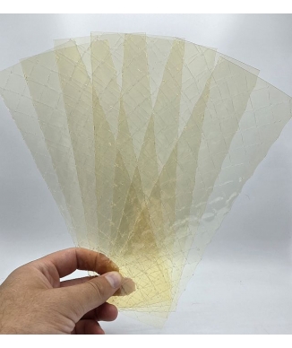 Highly purified gelatin sheets