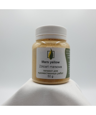 Natural pigment-Mars yellow